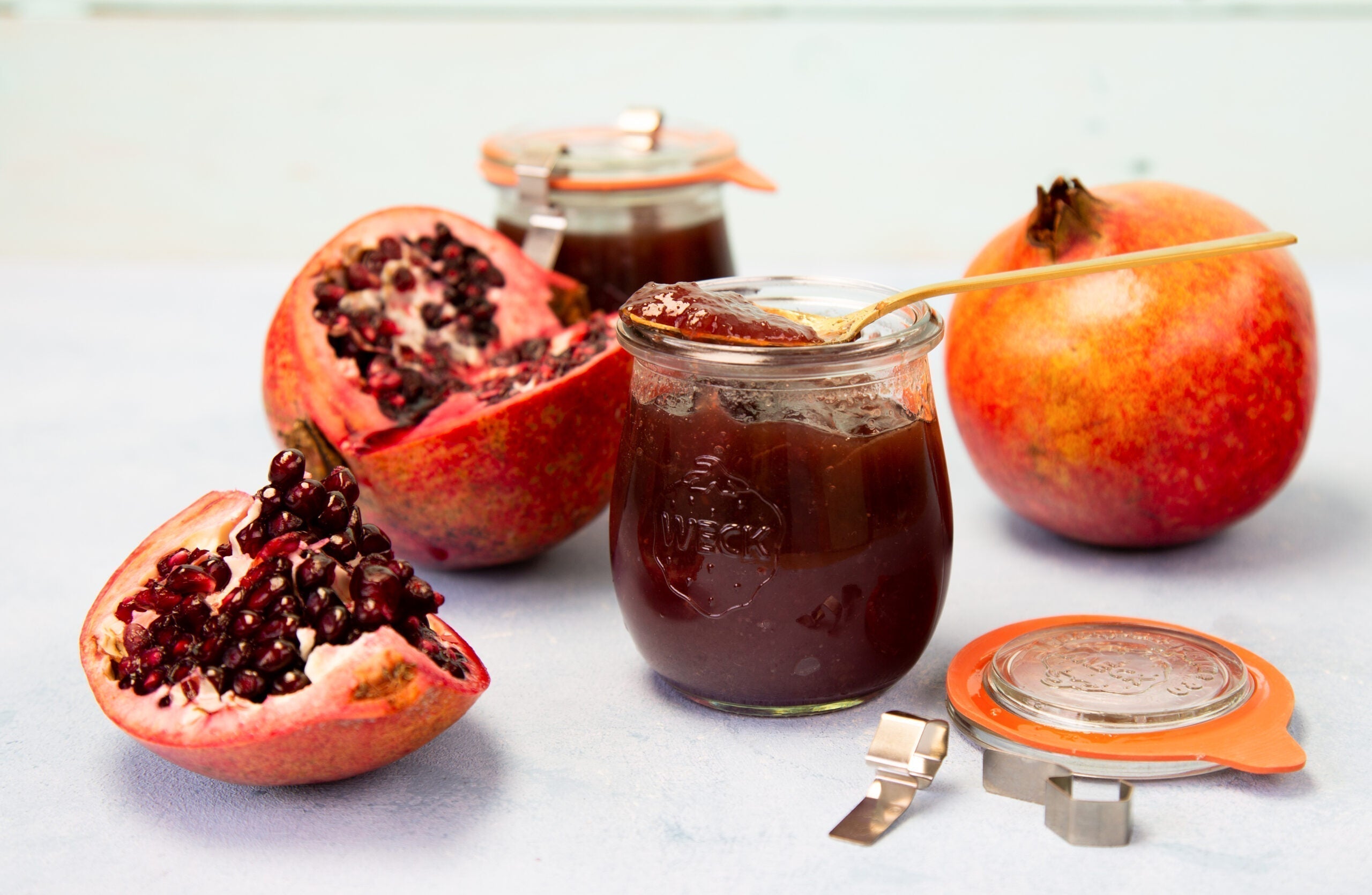 Granatapfel-Konfitüre