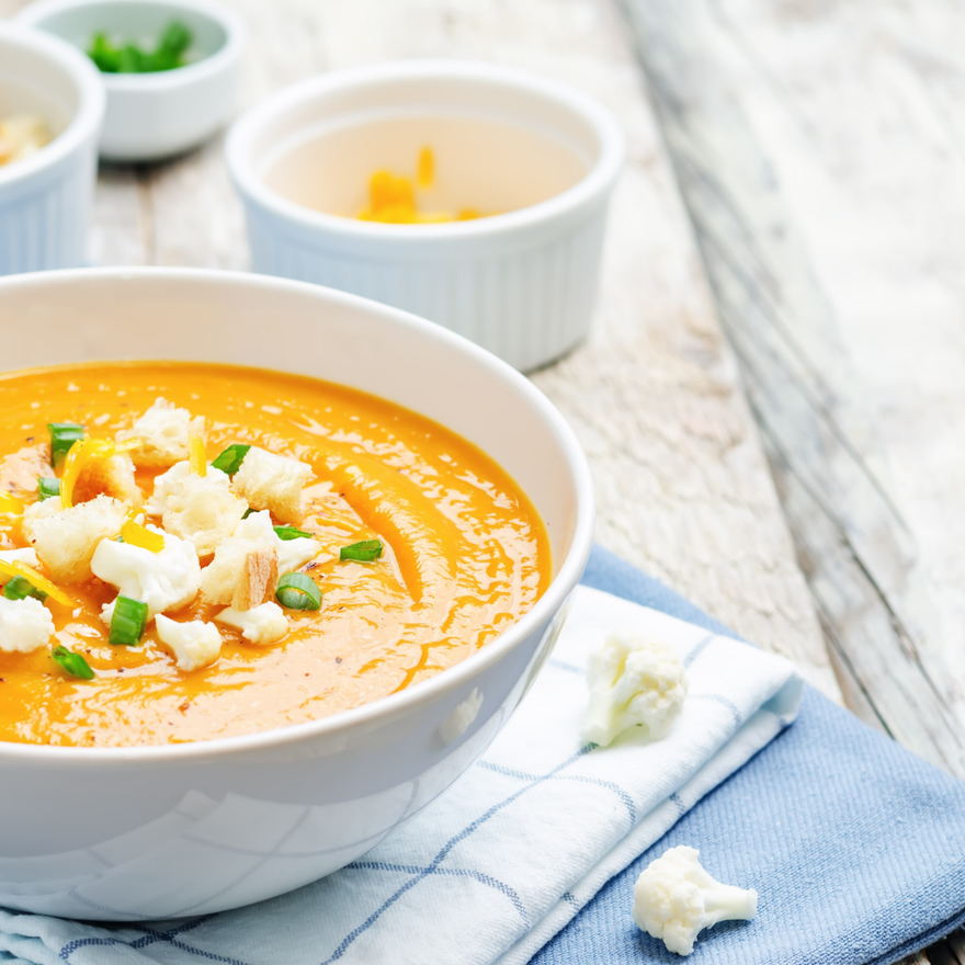 Süßkartoffelsuppe