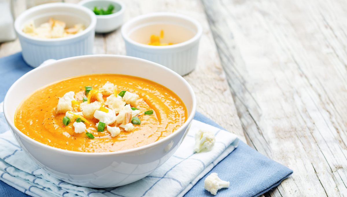 Süßkartoffelsuppe