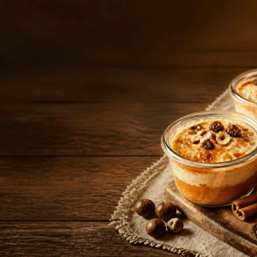 Süßer Kürbisauflauf mit Béchamelsoße