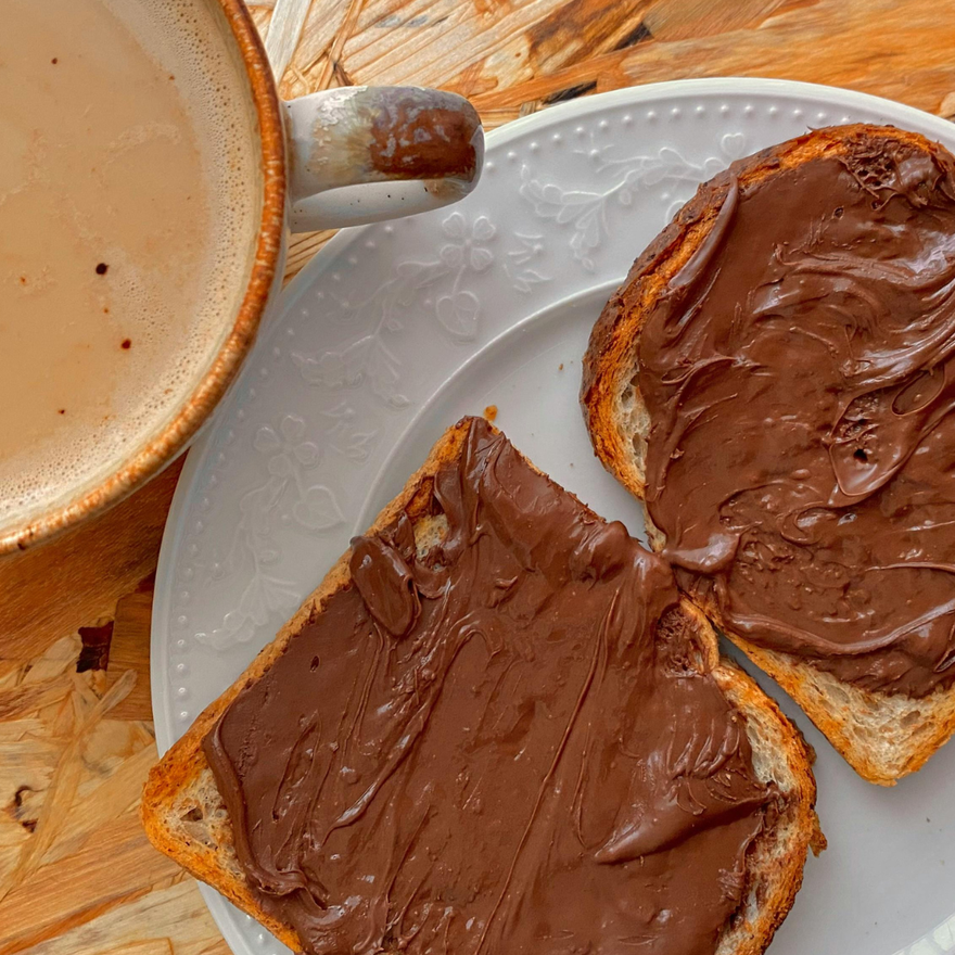 Espresso-Creme mit Marzipan