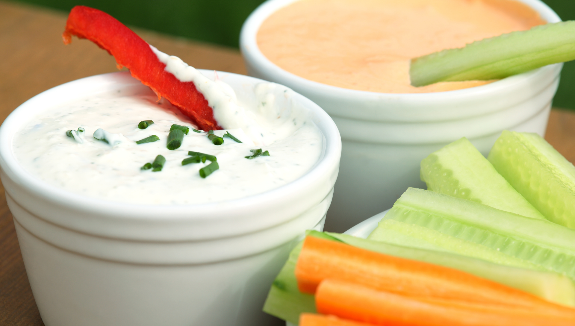 Schnittlauch-Senf-Dip