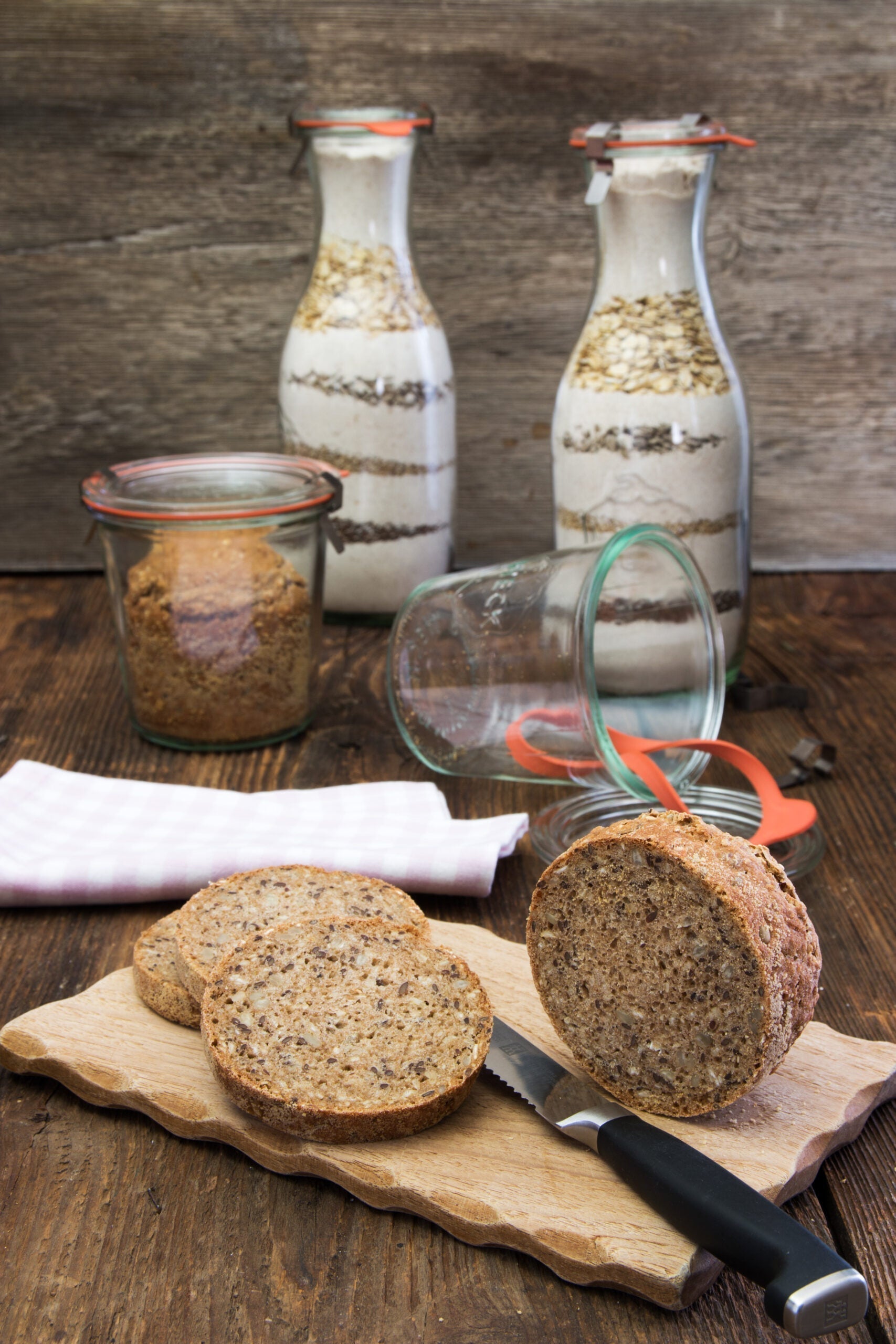 Kerniges Dinkel-Vollkornbrot