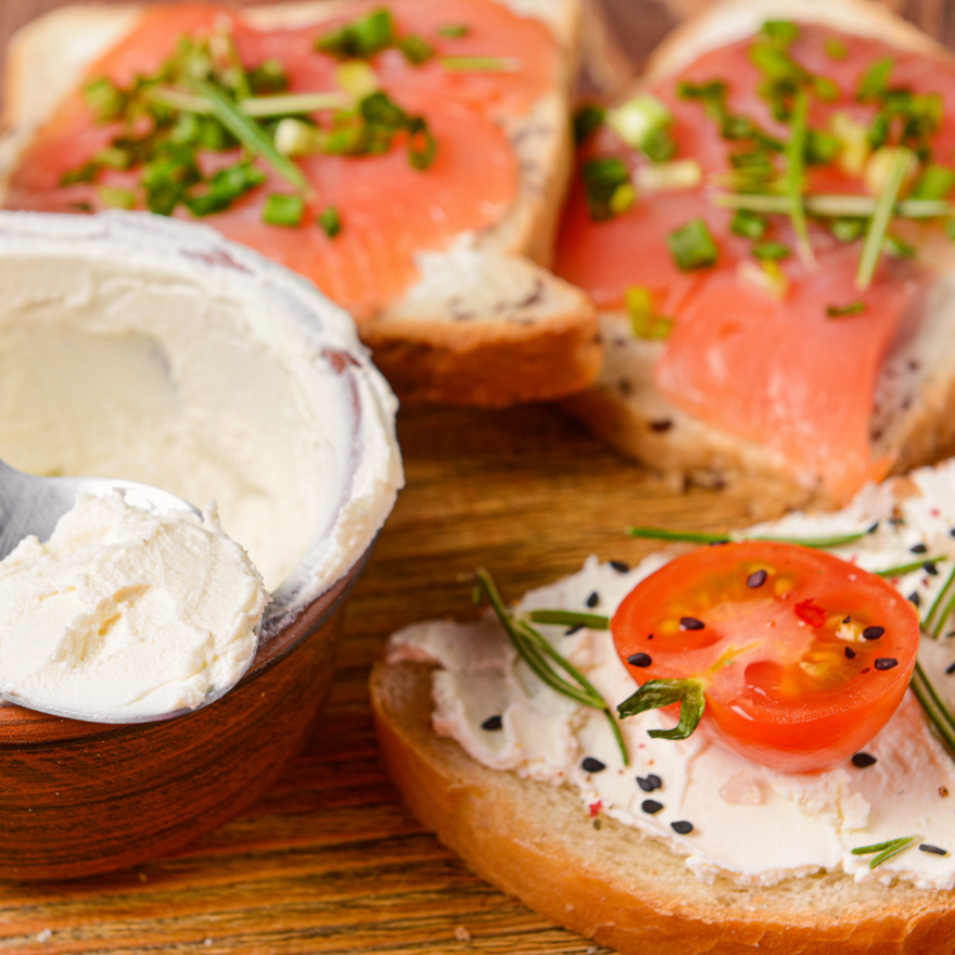 Frischkäse-Lachs-Aufstrich