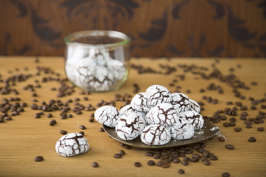 Kaffee-Happen Arbeitszeit 25 Min.Kühlzeit 2 Std. Backpapier