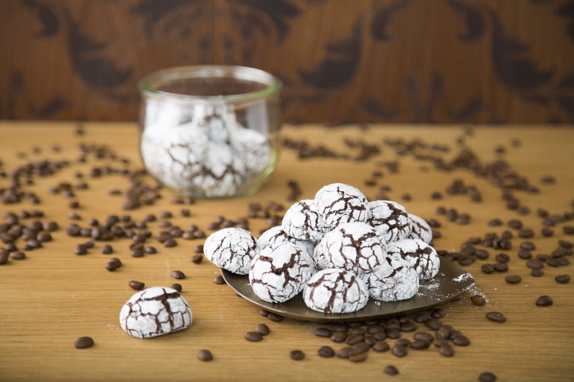 Kaffee-Happen Arbeitszeit 25 Min.Kühlzeit 2 Std. Backpapier