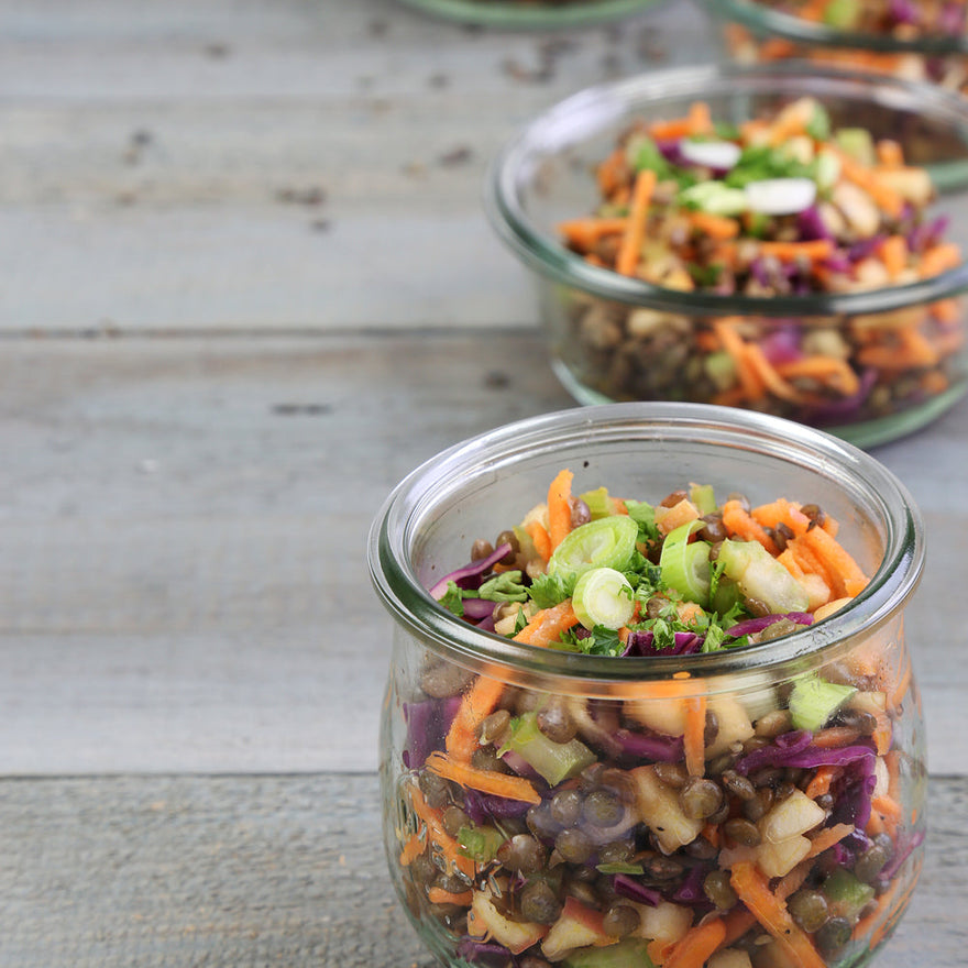 Linsen-Salat Arbeitszeit 40 Min.