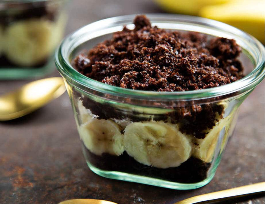 Maulwurfkuchen im Glas 1 Springform Ø 20 cm,6 WECK-Quadrogläser à 290 ml