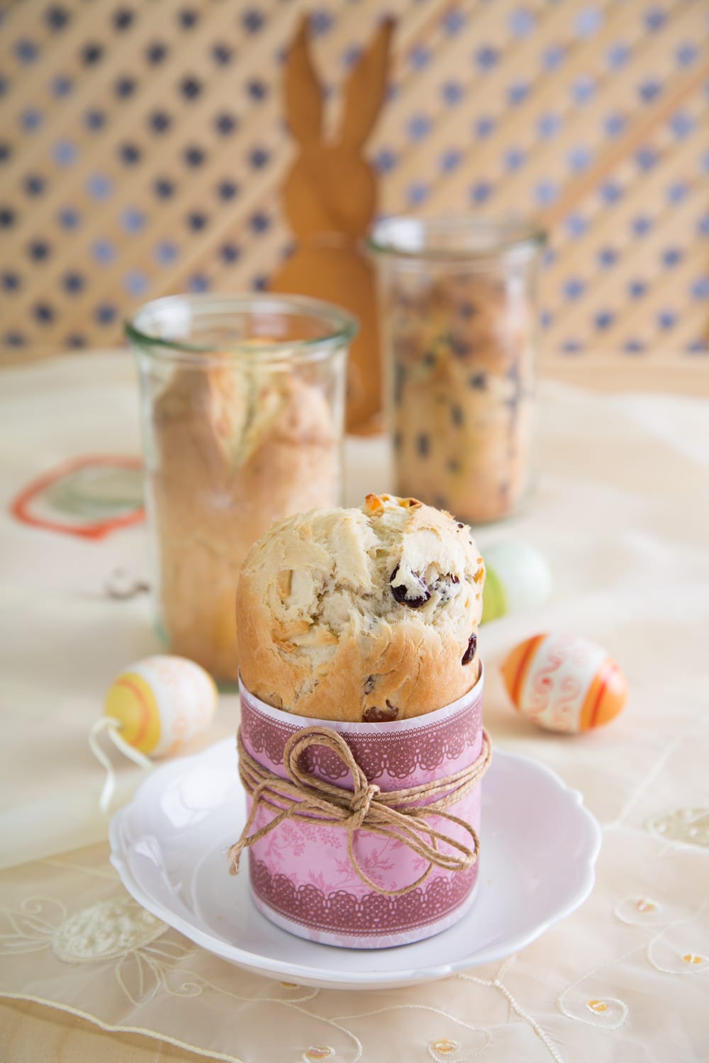 Oster-Panettone 4 WECK-Gläser in Sturzform à 1000 ml Inhalt