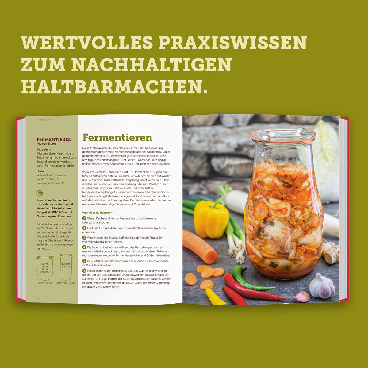NEU! Das Original Einkochbuch zum Einkochen & Fermentieren – WECK Online Shop