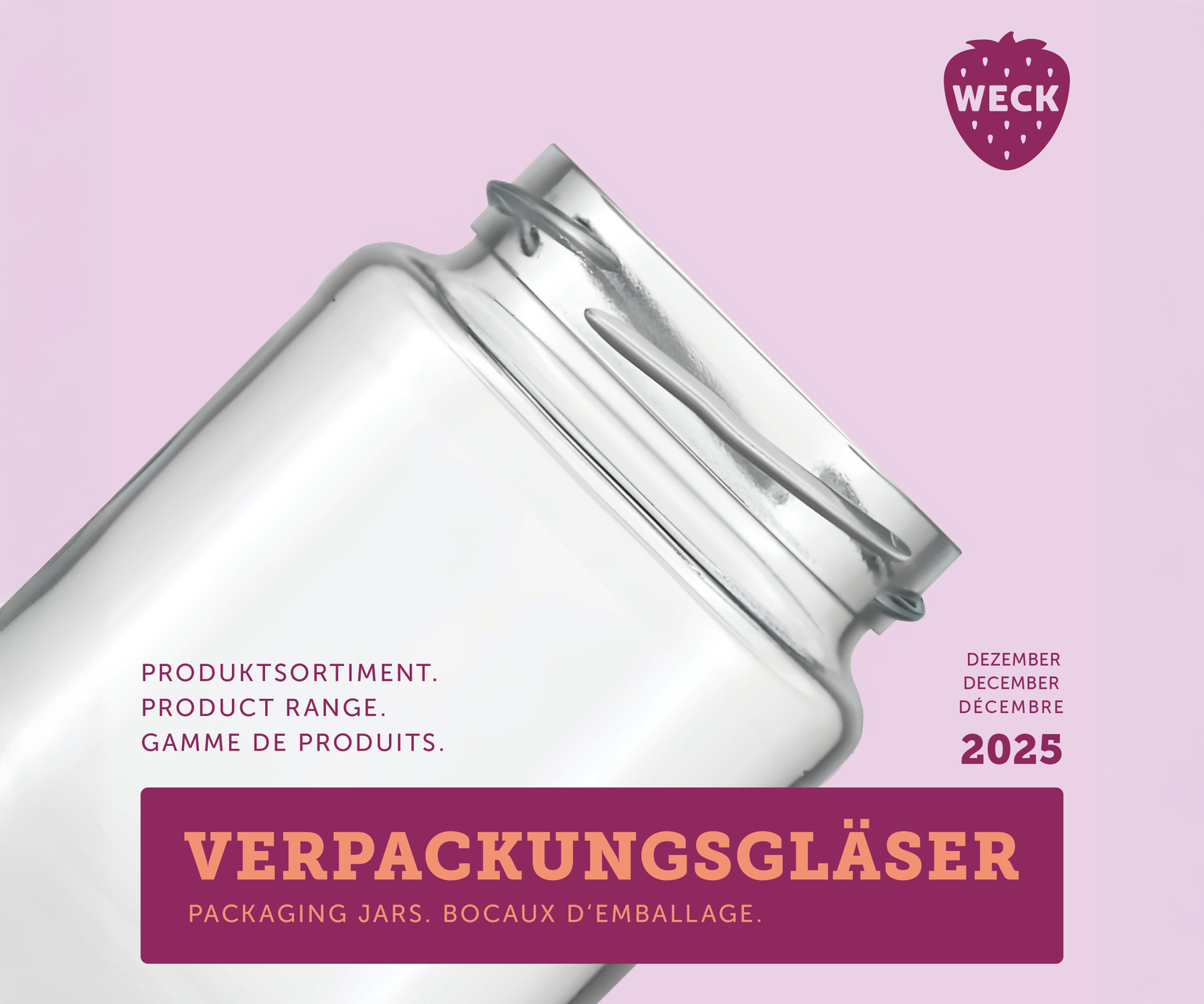 Weck Verpackungsgläser Katalog 