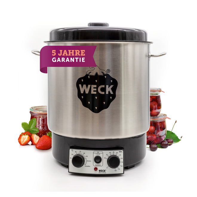 Einkochautomat WAT25 Edelstahl mit Zeitschaltuhr