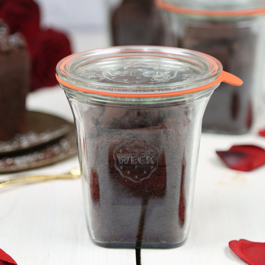 Quadro-Glas 545 ml mit Glasdeckel (6 St.)