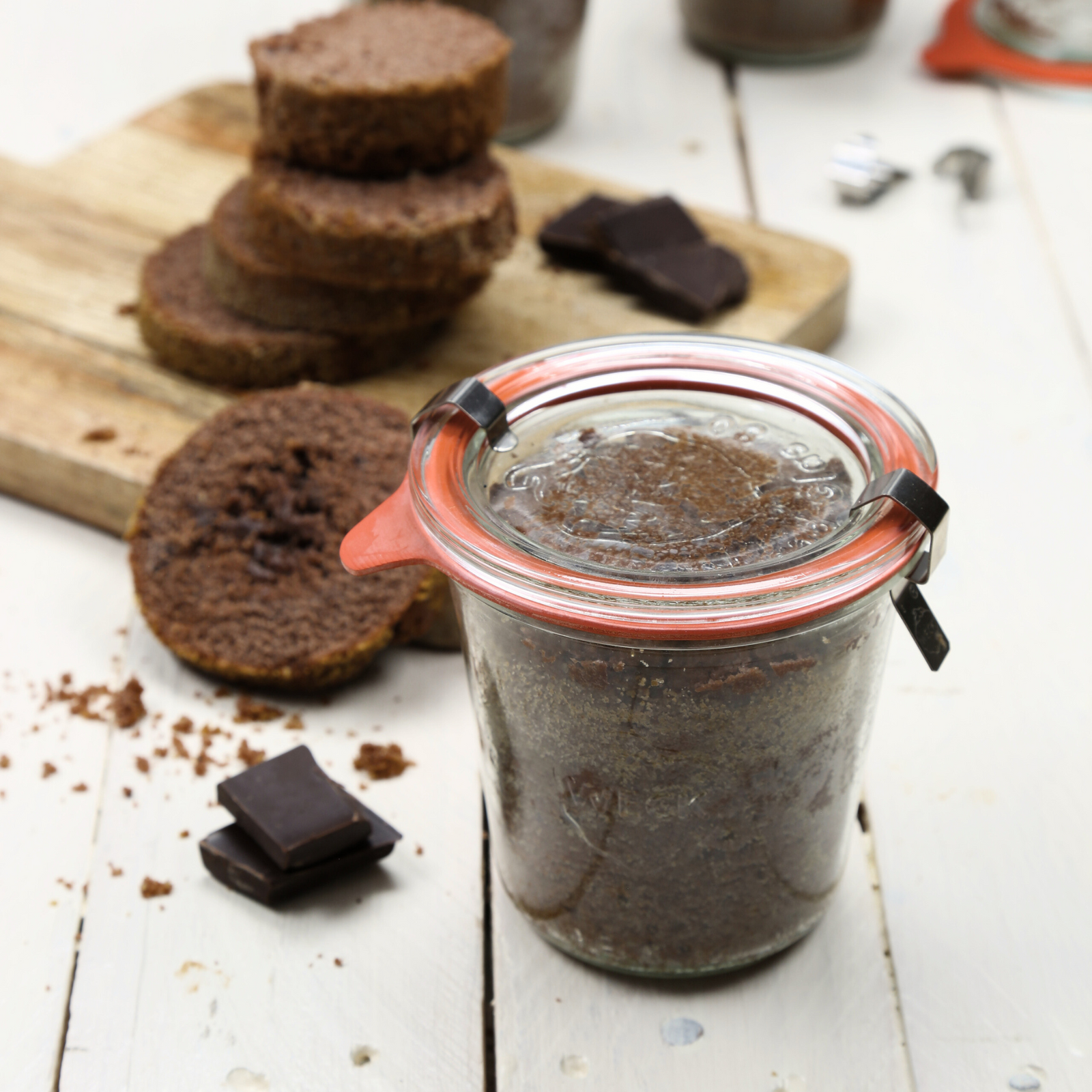 Schokokuchen im Glas