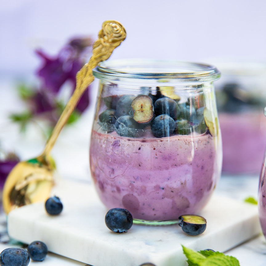 Tulpen-Glas 220 ml mit Glasdeckel (12 St.)