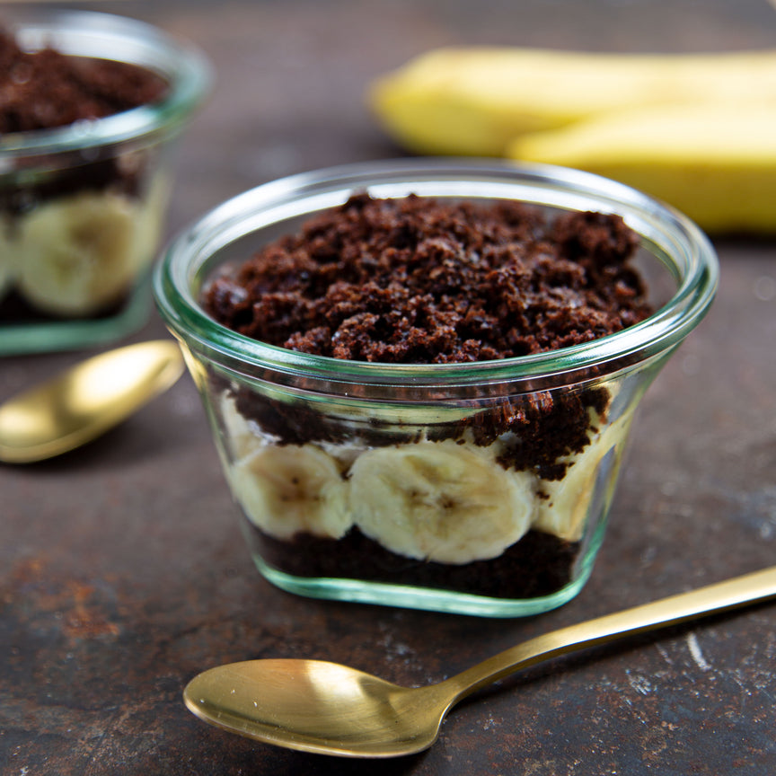 Quadro-Glas 290 ml mit Glasdeckel (6 St.)