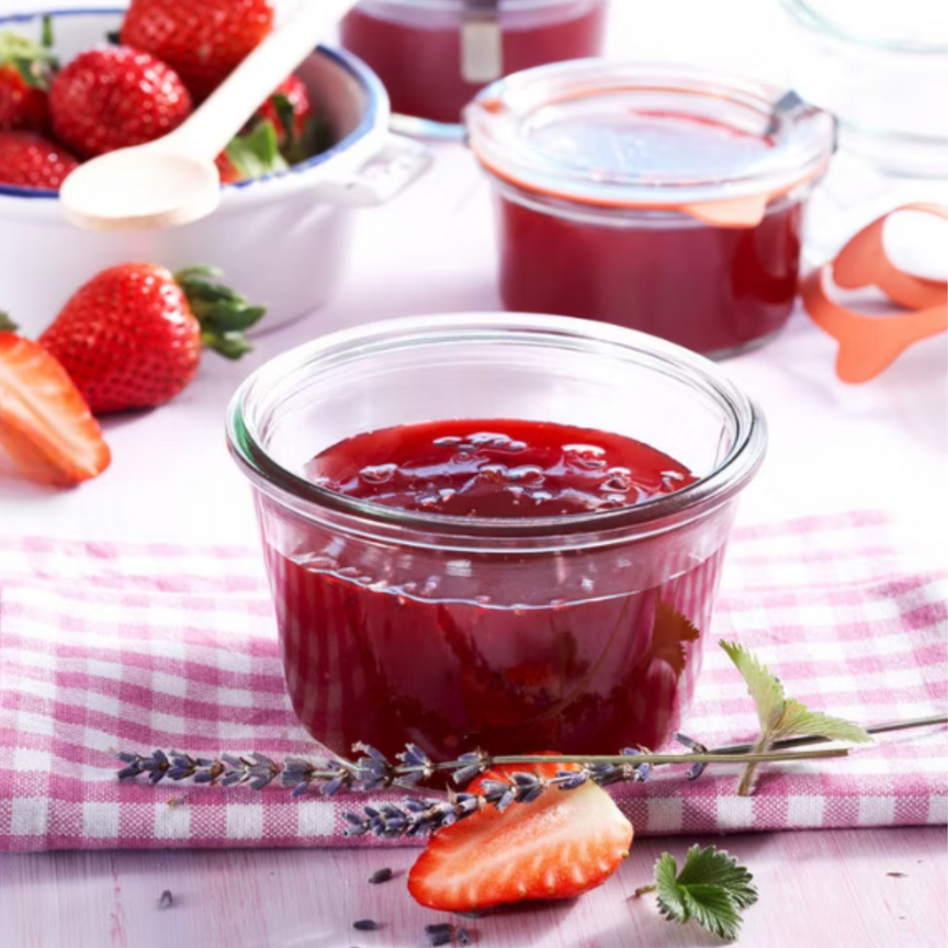 Sturz-Glas 165 ml mit Glasdeckel (12 St.)