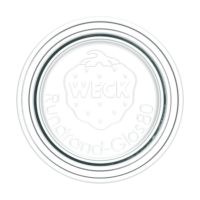 Ersatz-Glasdeckel für Öffnung Ø 80 mm (RR)