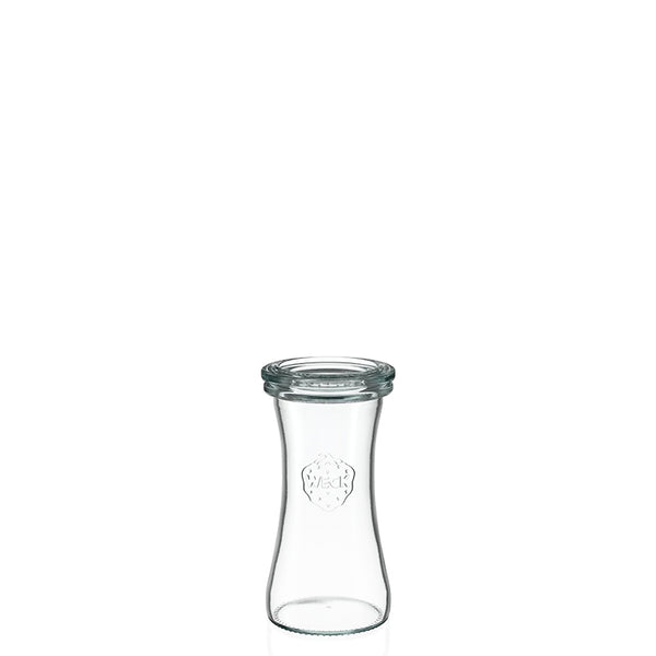 Barattolo in vetro gastronomico 160 ml con coperchio in vetro (6 pz)