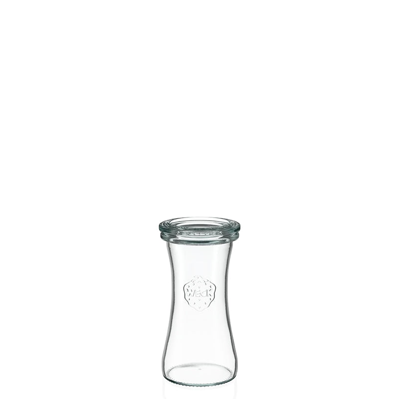 Delikatessenglas 160 ml mit Glasdeckel (6 St.)