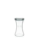 Delikatessen-Glas 200 ml mit Glasdeckel (6 St.)