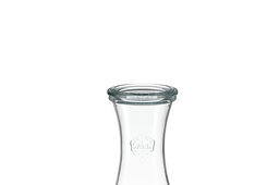Delikatessen-Glas 200 ml mit Glasdeckel (6 St.)