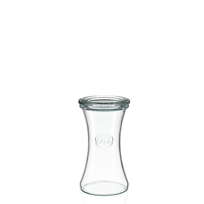 Delikatessen-Glas 200 ml mit Glasdeckel (6 St.)
