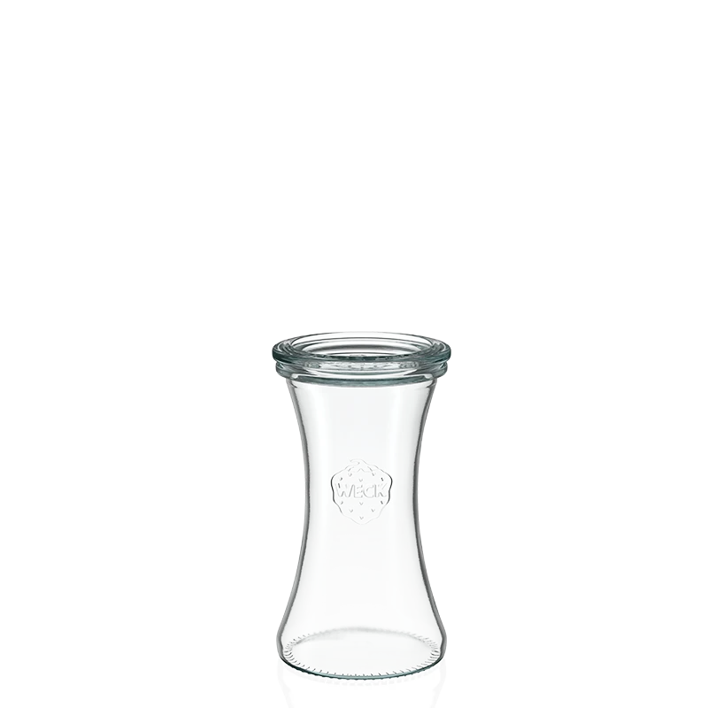 Delikatessen-Glas 200 ml mit Glasdeckel (6 St.)