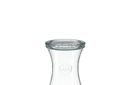 Delikatessen-Glas 370 ml mit Glasdeckel (6 St.)