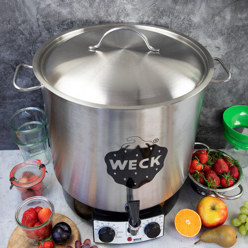 Stainless steel lid, 33.5 cm diameter, for WAT 24 & 25 preserving mach – WECK Online Shop