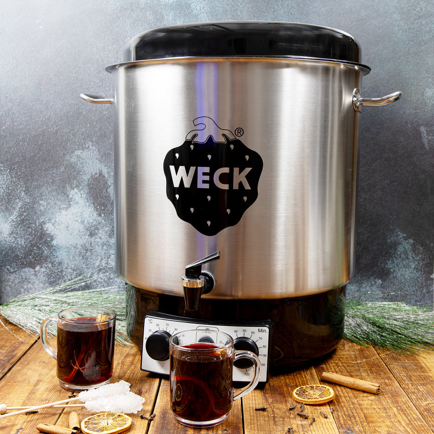 Einkochautomat WAT24A Edelstahl mit Auslaufhahn