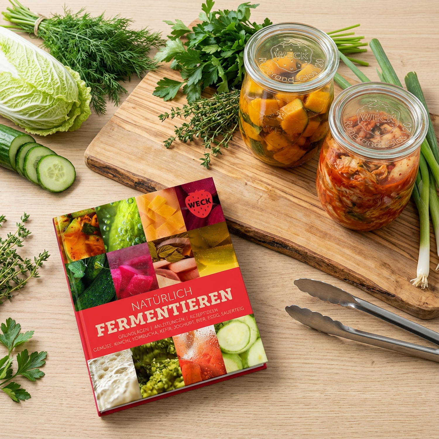Weck Fermentierbuch Natürlich Fermentieren Anwendung