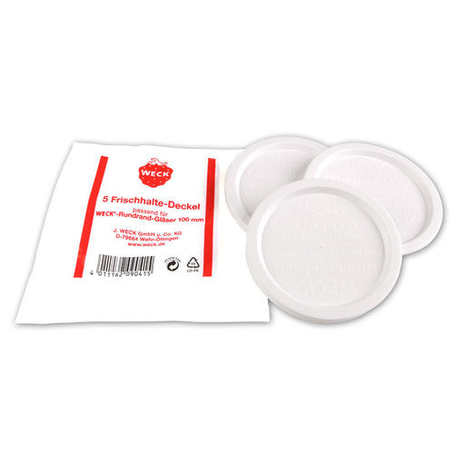 Frischhaltedeckel für Öffnung Ø 100 mm (5 St.) – WECK Online Shop