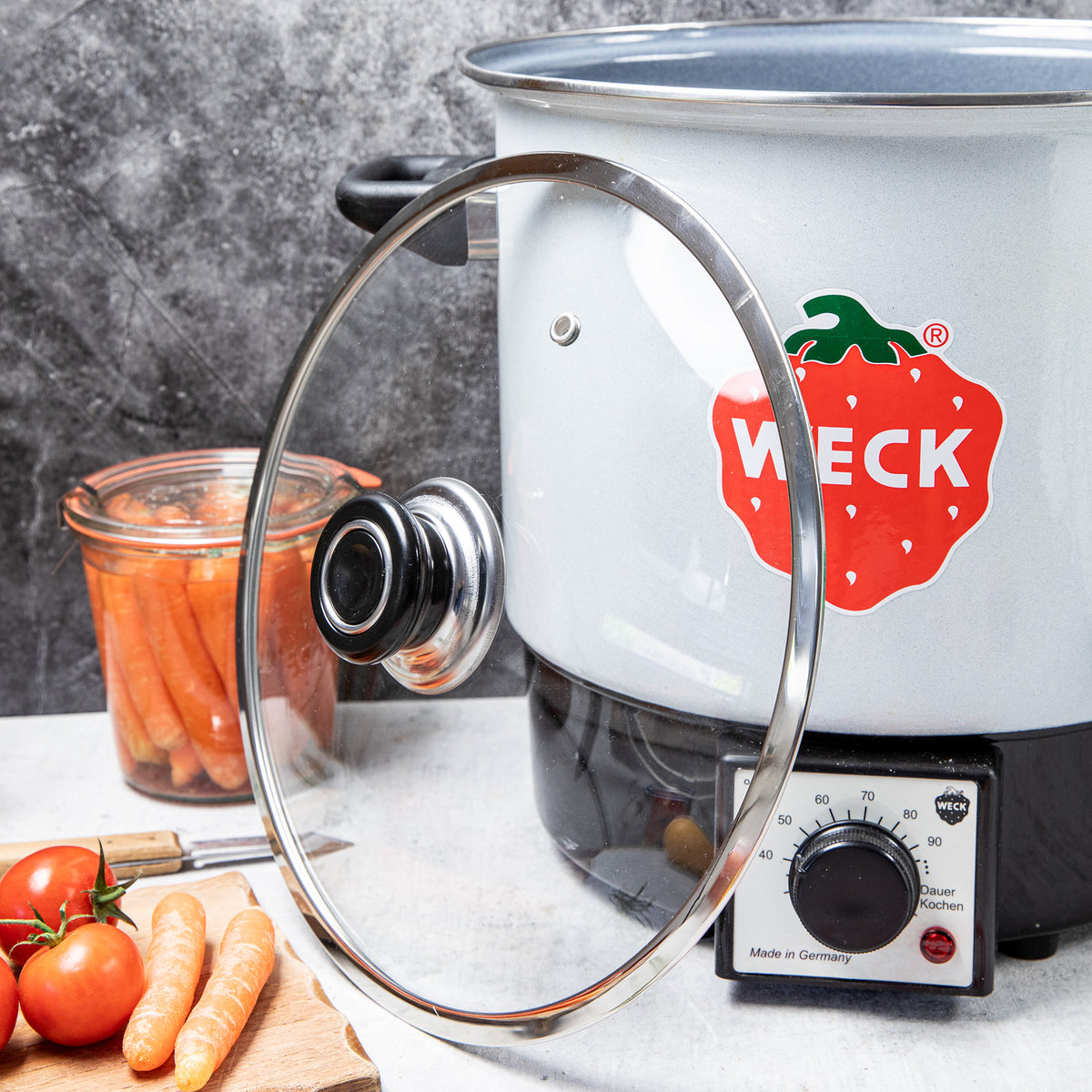 Glasdeckel ⌀26cm für Einkochautomaten WMT 10 – WECK Online Shop