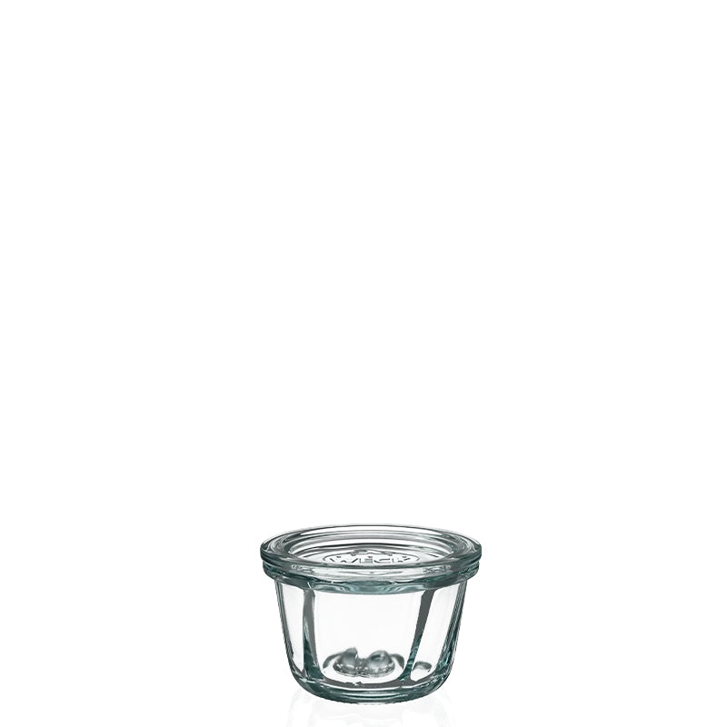 Gugelhupfglas 110 ml mit Glasdeckel (12 St.)