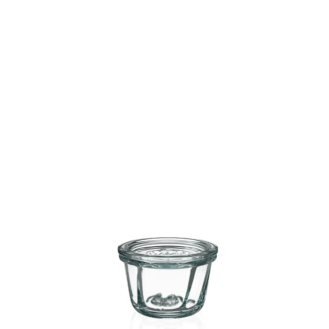 Gugelhupf-Glas 165 ml mit Glasdeckel (12 St.)