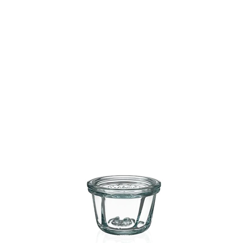 Gugelhupf-Glas 165 ml mit Glasdeckel (12 St.)