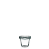 Gugelhupf-Glas 80 ml mit Glasdeckel (12 St.)