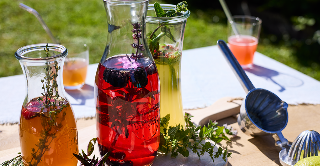 Obst und Gemüse Kombucha