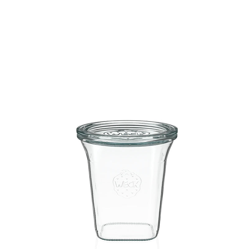 Quadro jar 450 ml with glass lid (6 pcs.)