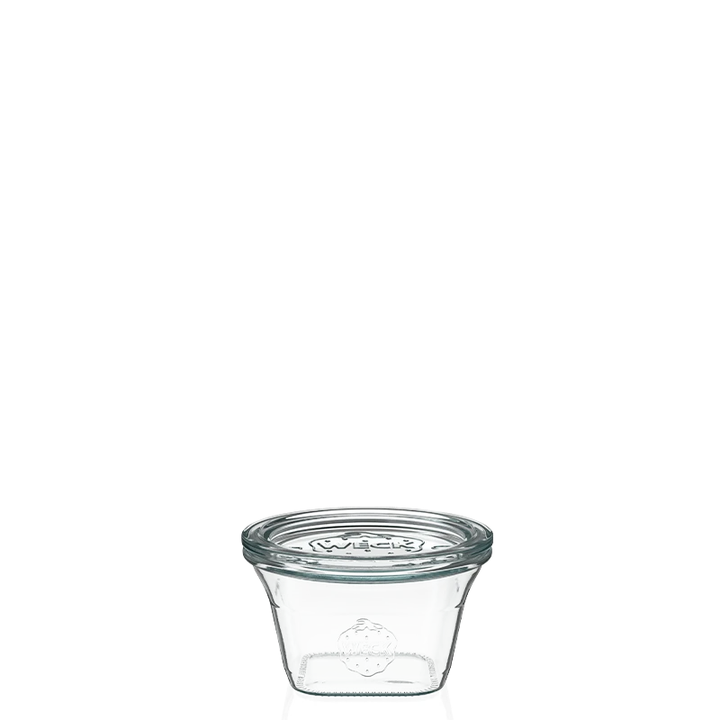 Quadro-Glas 290 ml mit Glasdeckel (6 St.)