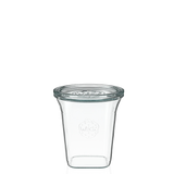 Quadro-Glas 545 ml mit Glasdeckel (6 St.)