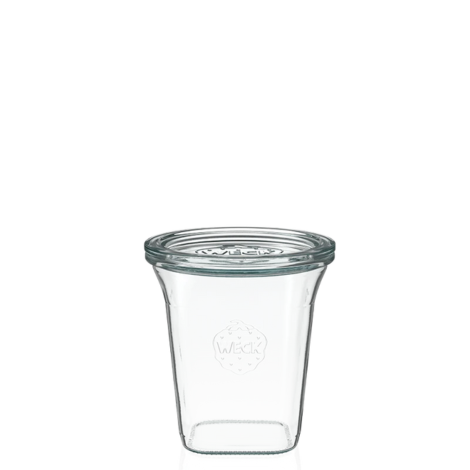 Quadro-Glas 545 ml mit Glasdeckel (6 St.)