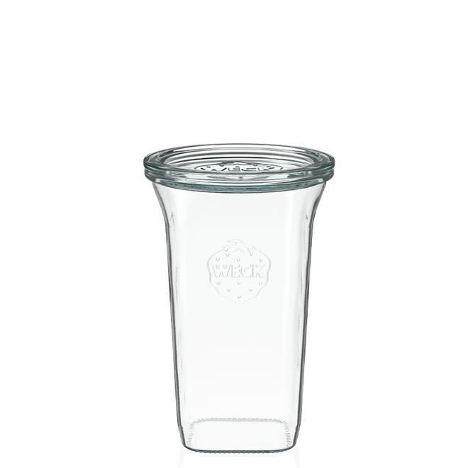 Quadro-Glas 795 ml mit Glasdeckel (6 St.)