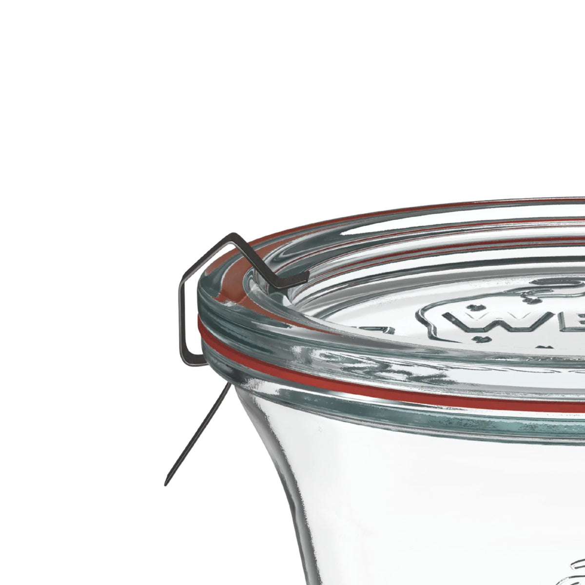Quadroglas 450 ml mit Glasdeckel (6 St.)