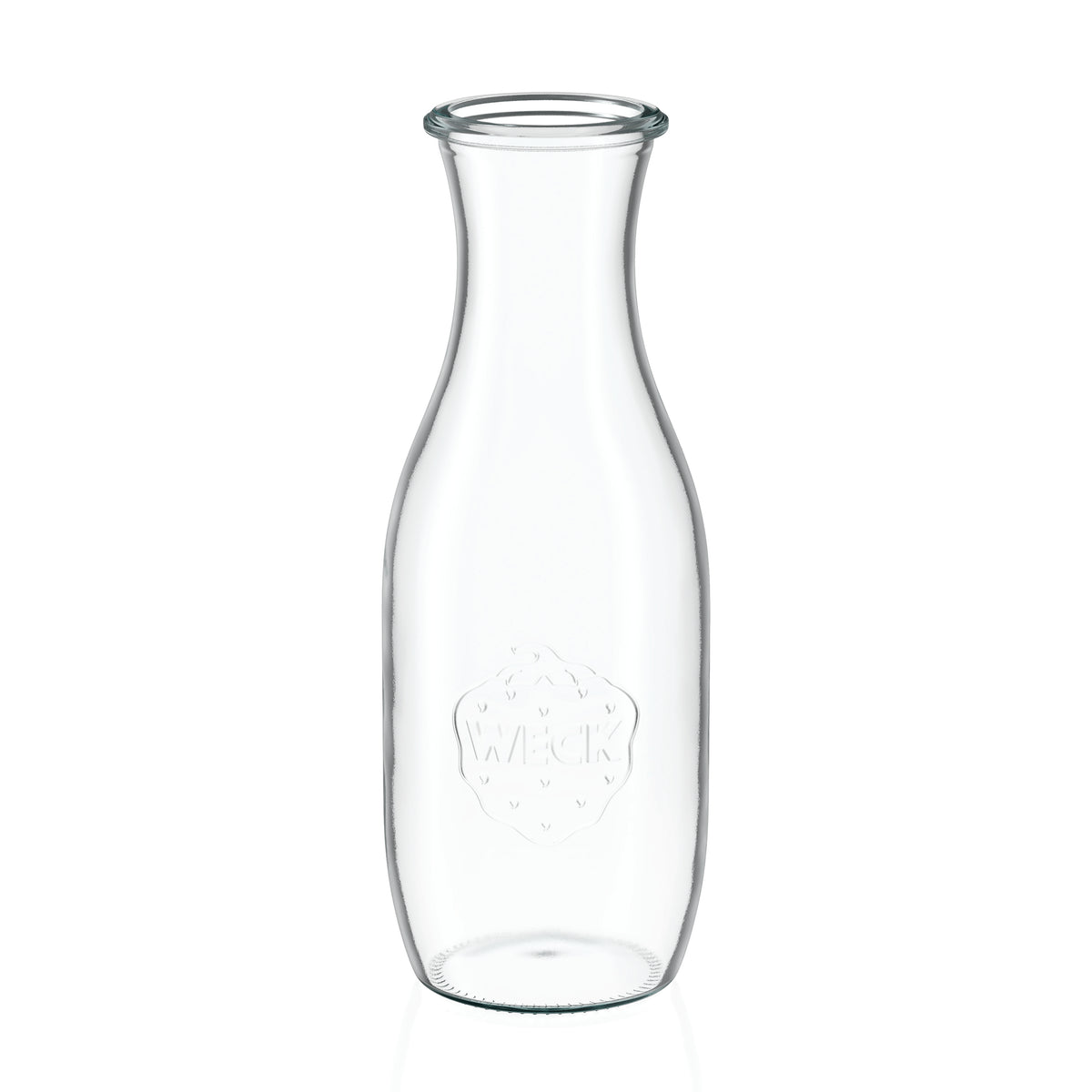 Glaskaraffe 1000 ml ohne Glasdeckel (6 St.)
