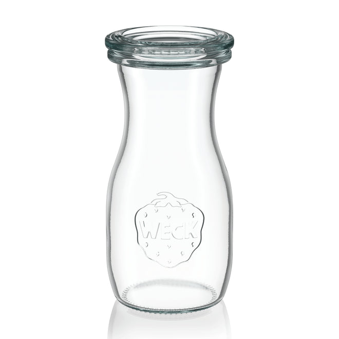 Saftflasche 150 ml mit Glasdeckel (6 St.)