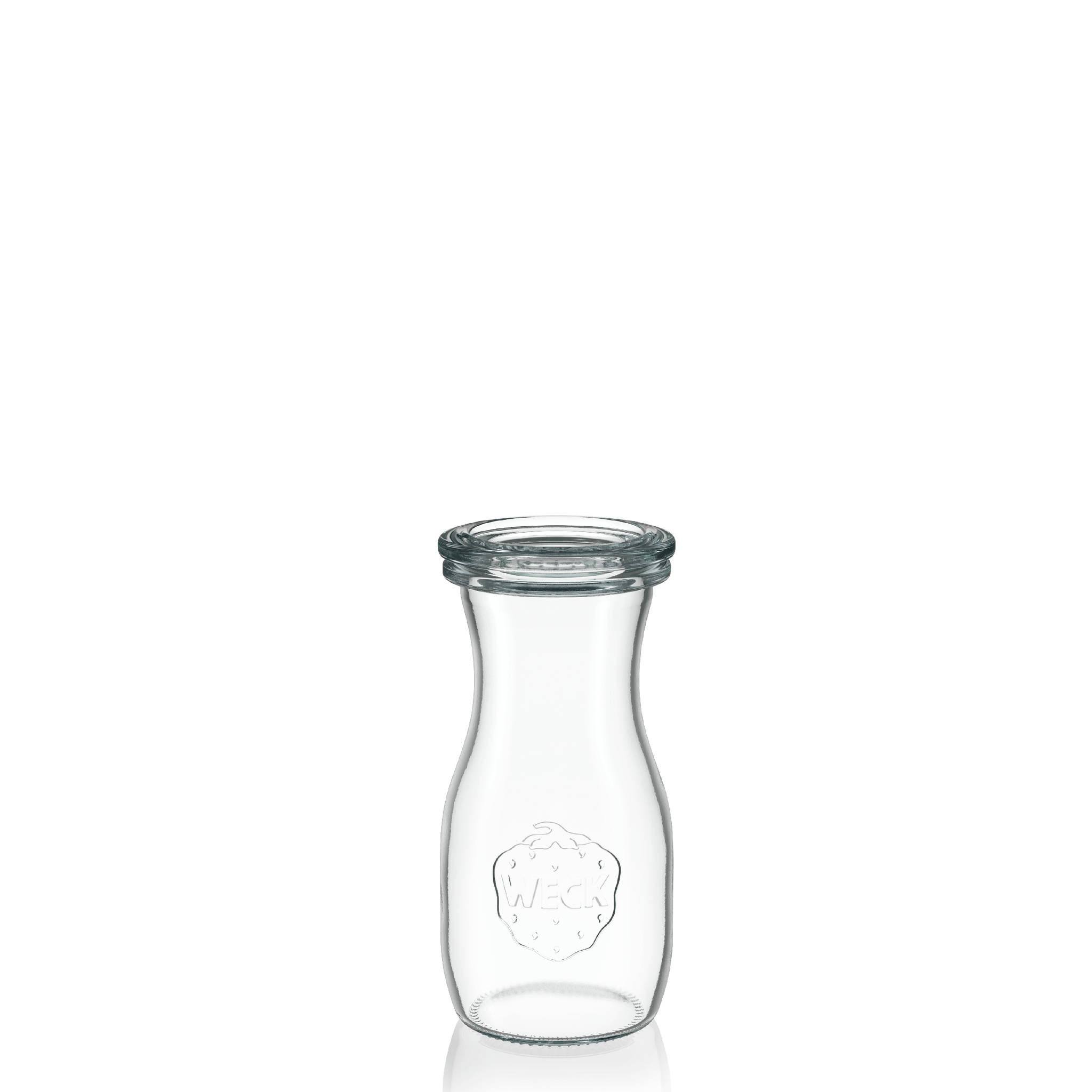 Saftflasche 150 ml mit Glasdeckel (6 St.)
