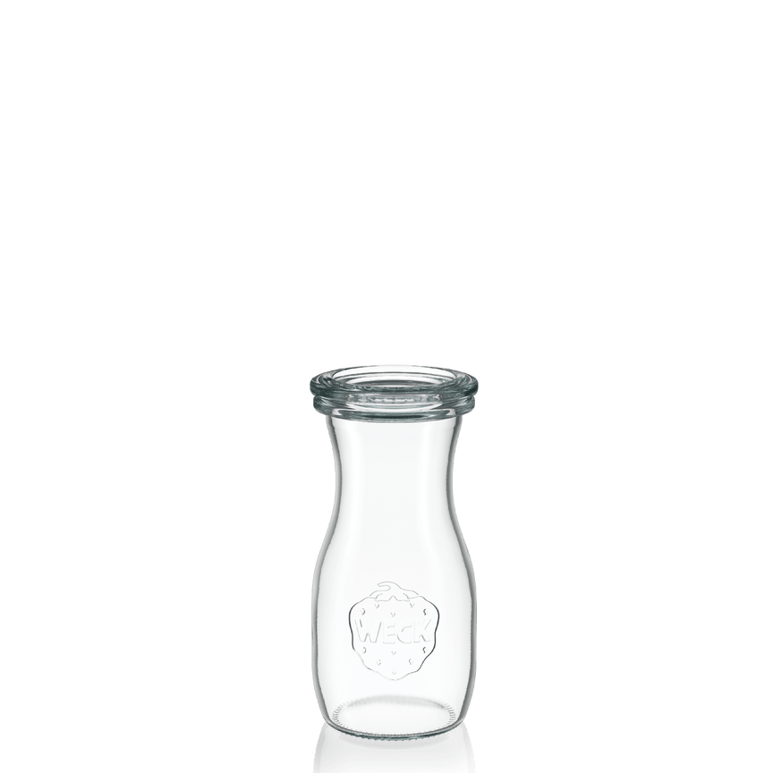 Saftflasche 150 ml mit Glasdeckel (6 St.)