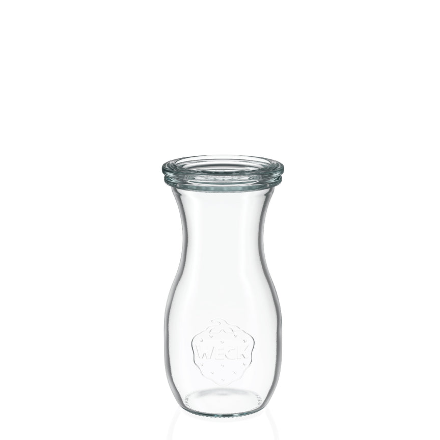 Glaskaraffe 250 ml mit Glasdeckel (6 St.)